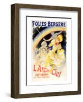 L'Arc En Ciel Ballet Rainbow-null-Framed Art Print