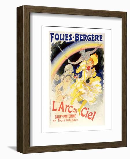 L'Arc En Ciel Ballet Rainbow-null-Framed Art Print