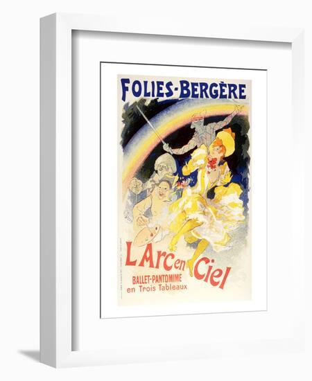 L'Arc En Ciel Ballet Rainbow-null-Framed Art Print