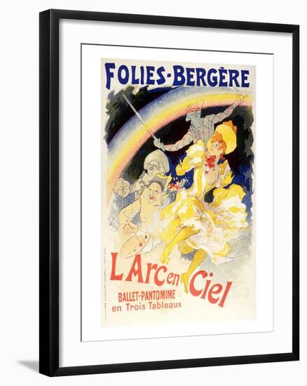 L'Arc En Ciel Ballet Rainbow-null-Framed Art Print