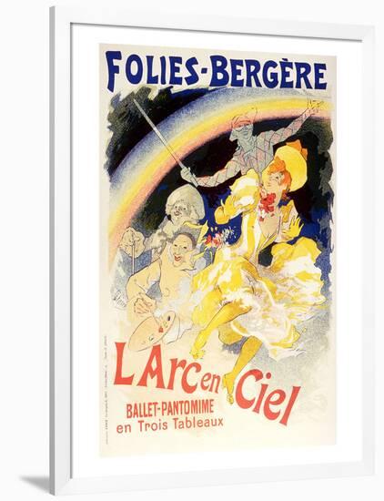 L'Arc En Ciel Ballet Rainbow-null-Framed Art Print