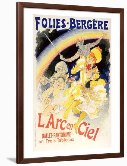 L'Arc En Ciel Ballet Rainbow-null-Framed Art Print