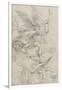 L'archange Saint Michel terrassant le dragon-Domenico Fiasella-Framed Giclee Print