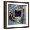 L'Arene by Night-Richard Le Port-Framed Art Print