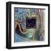 L'Arene by Night-Richard Le Port-Framed Art Print