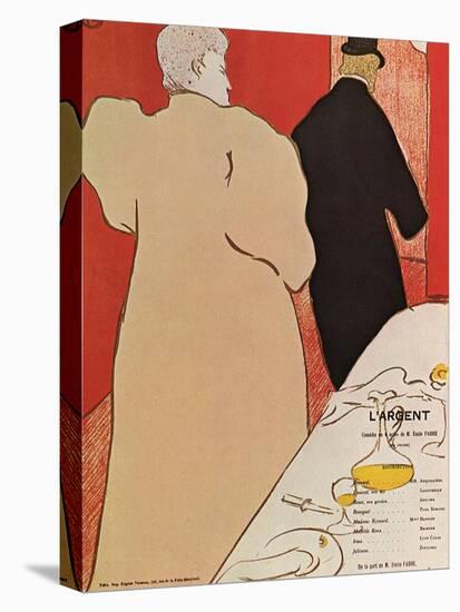 L'argent, c.1895-Henri de Toulouse-Lautrec-Stretched Canvas