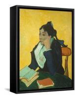 L'Arlesienne (Madame Ginoux) 1888-Vincent van Gogh-Framed Stretched Canvas