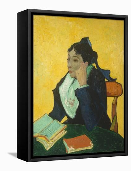 L'Arlesienne (Madame Ginoux) 1888-Vincent van Gogh-Framed Stretched Canvas