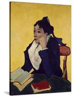 L'Arlesienne: Madame Joseph Michel Ginoux-Vincent van Gogh-Stretched Canvas