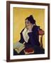 L'Arlesienne: Madame Joseph Michel Ginoux-Vincent van Gogh-Framed Giclee Print