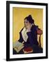 L'Arlesienne: Madame Joseph Michel Ginoux-Vincent van Gogh-Framed Giclee Print