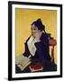 L'Arlesienne: Madame Joseph Michel Ginoux-Vincent van Gogh-Framed Giclee Print