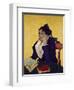 L'Arlesienne: Madame Joseph Michel Ginoux-Vincent van Gogh-Framed Giclee Print