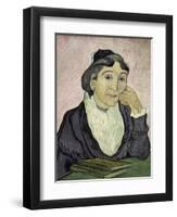 L'Arlesienne-Vincent van Gogh-Framed Giclee Print