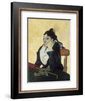 L'Arlesienne-Vincent van Gogh-Framed Giclee Print