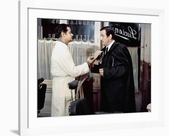 L' armee des Ombres by JeanPierreMelville with Lino Ventura and Serge Reggiani, 1969 (d'apres Josep-null-Framed Photo