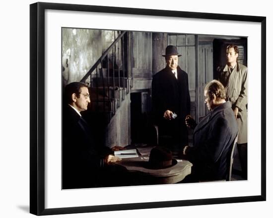 L' armee des Ombres by JeanPierreMelville with Lino Ventura, Paul Meurisse, Christian Barbier and C-null-Framed Photo