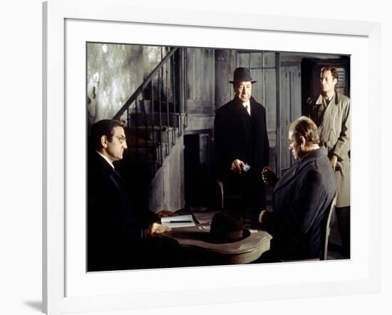 L' armee des Ombres by JeanPierreMelville with Lino Ventura, Paul Meurisse, Christian Barbier and C-null-Framed Photo
