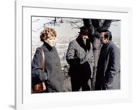 L' armee des Ombres by JeanPierreMelville with Simone Signoret, Christian Barbier and Lino Ventura,-null-Framed Photo