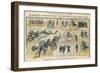 L'armée française à travers les siècles, chasseurs à pied et chasseurs alpins-null-Framed Giclee Print