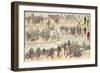 L'armée française à travers les siècles, l'infanterie de ligne-null-Framed Giclee Print