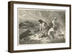 L'Art De Faire Le Pain a L'Age De La Pierre-Emile Antoine Bayard-Framed Giclee Print