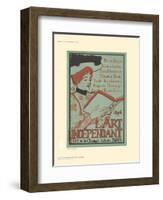 L'Art Independant-Armand Rassenfosse-Framed Collectable Print