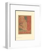 L'Art Independant-Emile Berchmans-Framed Collectable Print
