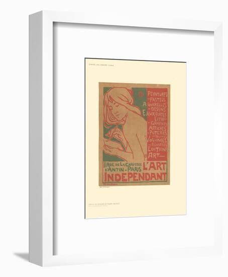 L'Art Independant-Emile Berchmans-Framed Collectable Print