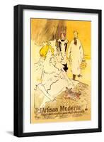 L'Artisan Moderne-Henri de Toulouse-Lautrec-Framed Art Print