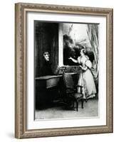 L'Artiste, 1831-Achille Deveria-Framed Giclee Print