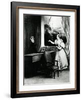 L'Artiste, 1831-Achille Deveria-Framed Giclee Print