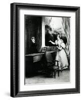 L'Artiste, 1831-Achille Deveria-Framed Giclee Print