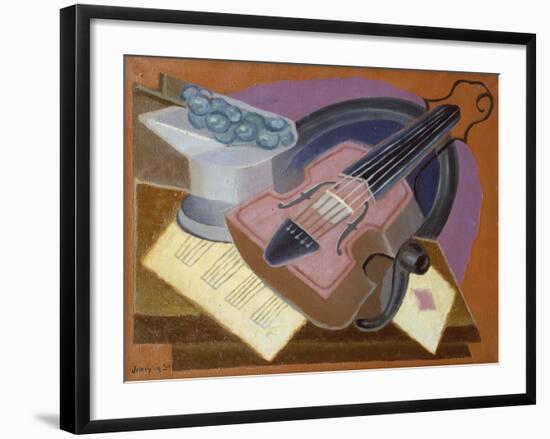 L'as de Carreau-Juan Gris-Framed Giclee Print