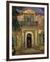 L'Asile Saint Paul À Saint-Remy, Garden of St Paul Hospital, Saint-Remy De Provence-Vincent van Gogh-Framed Giclee Print