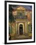 L'Asile Saint Paul À Saint-Remy, Garden of St Paul Hospital, Saint-Remy De Provence-Vincent van Gogh-Framed Giclee Print