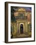 L'Asile Saint Paul À Saint-Remy, Garden of St Paul Hospital, Saint-Remy De Provence-Vincent van Gogh-Framed Giclee Print