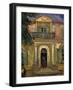 L'Asile Saint Paul À Saint-Remy, Garden of St Paul Hospital, Saint-Remy De Provence-Vincent van Gogh-Framed Giclee Print