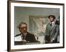 L'Assassinat by Trotsky " Assassination of Trotsky " by Joseph Losey with Richard Burton and Alain -null-Framed Photo