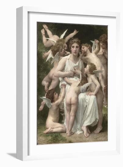 L'Assaut-William Adolphe Bouguereau-Framed Giclee Print