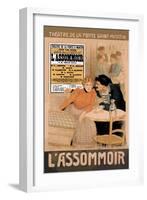 L'Assommoir, c.1900-Théophile Alexandre Steinlen-Framed Art Print