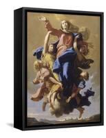 L'Assomption de la Vierge-Nicolas Poussin-Framed Stretched Canvas