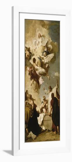 L'Assomption de la Vierge-Giovanni Battista Piazzetta-Framed Premium Giclee Print