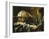 L'astronome dit aussi l'Astrologue-Johannes Vermeer-Framed Giclee Print