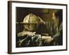 L'astronome dit aussi l'Astrologue-Johannes Vermeer-Framed Giclee Print