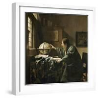 L'astronome dit aussi l'Astrologue-Johannes Vermeer-Framed Giclee Print