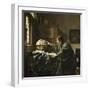 L'astronome dit aussi l'Astrologue-Johannes Vermeer-Framed Giclee Print