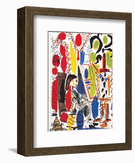 L'Atelier a Cannes-Pablo Picasso-Framed Art Print