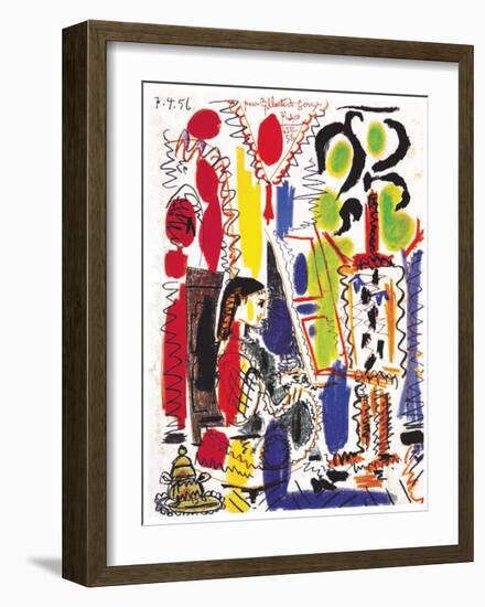 L'Atelier a Cannes-Pablo Picasso-Framed Art Print