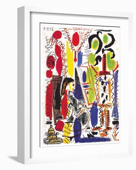 L'Atelier a Cannes-Pablo Picasso-Framed Art Print